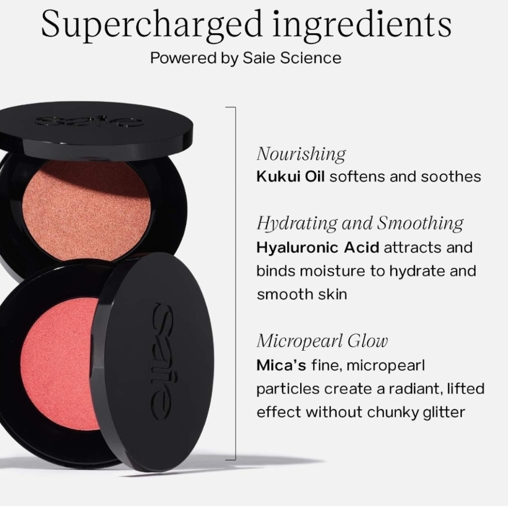 Saie Glow Sculpt Multi-use Cream Highlighter Blush - Picture 5 of 7